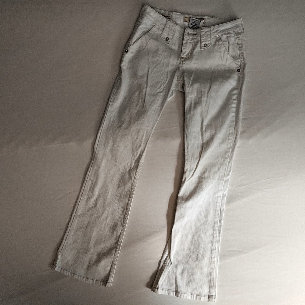 YMI White Bedazzled Jeans